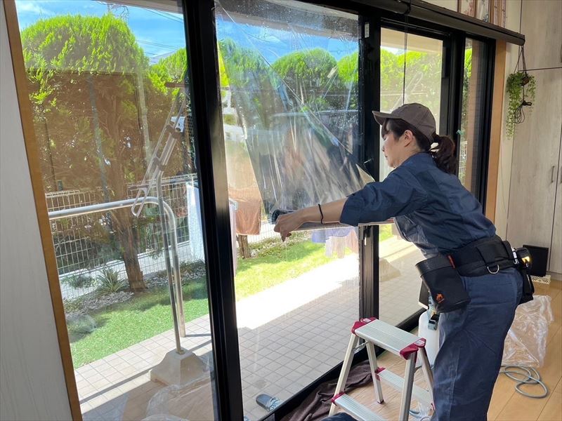 専門家の施工による安心感